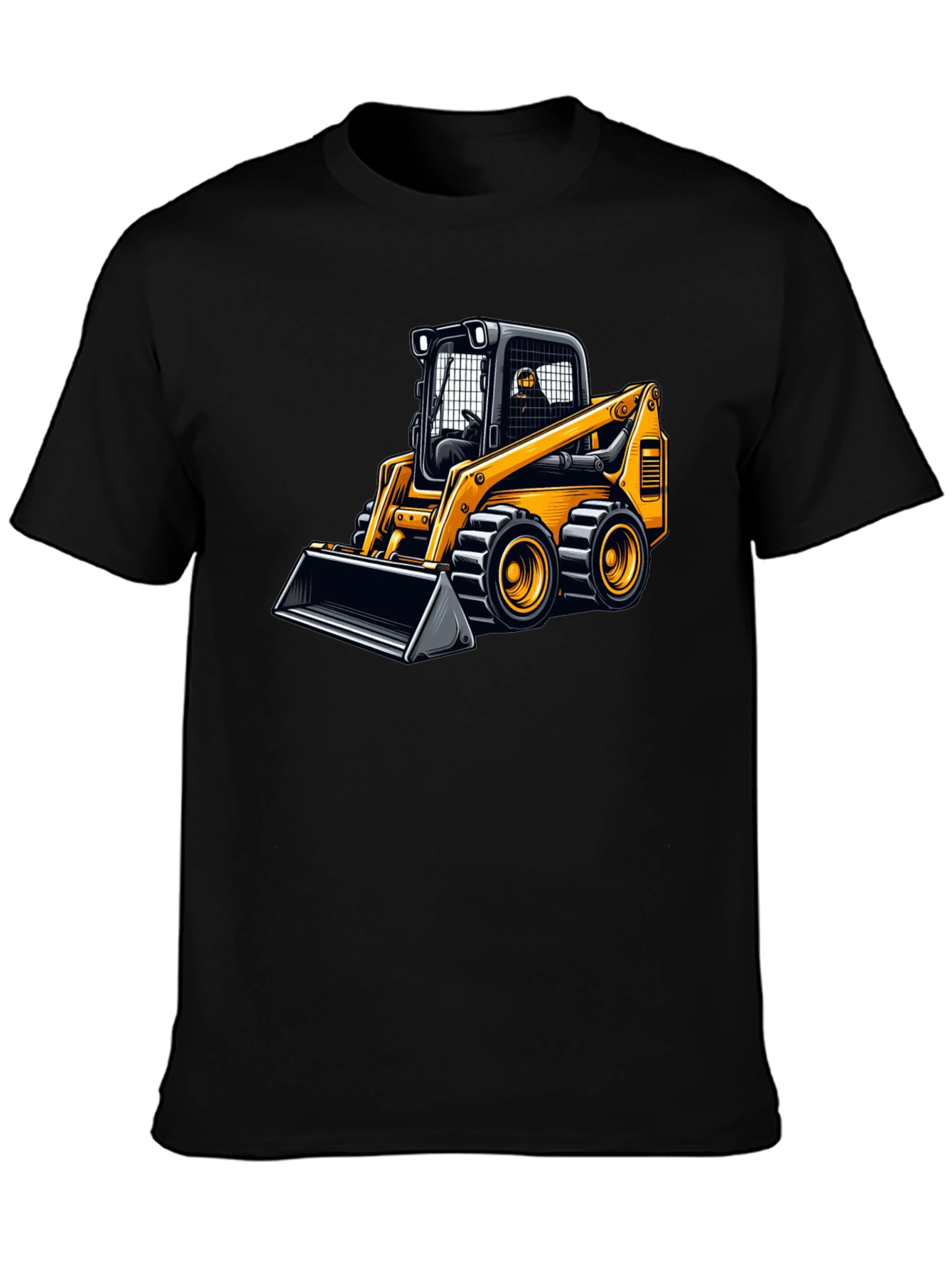 Skid Steer Loader Graphic Tee - Construction Vehicle Shirt