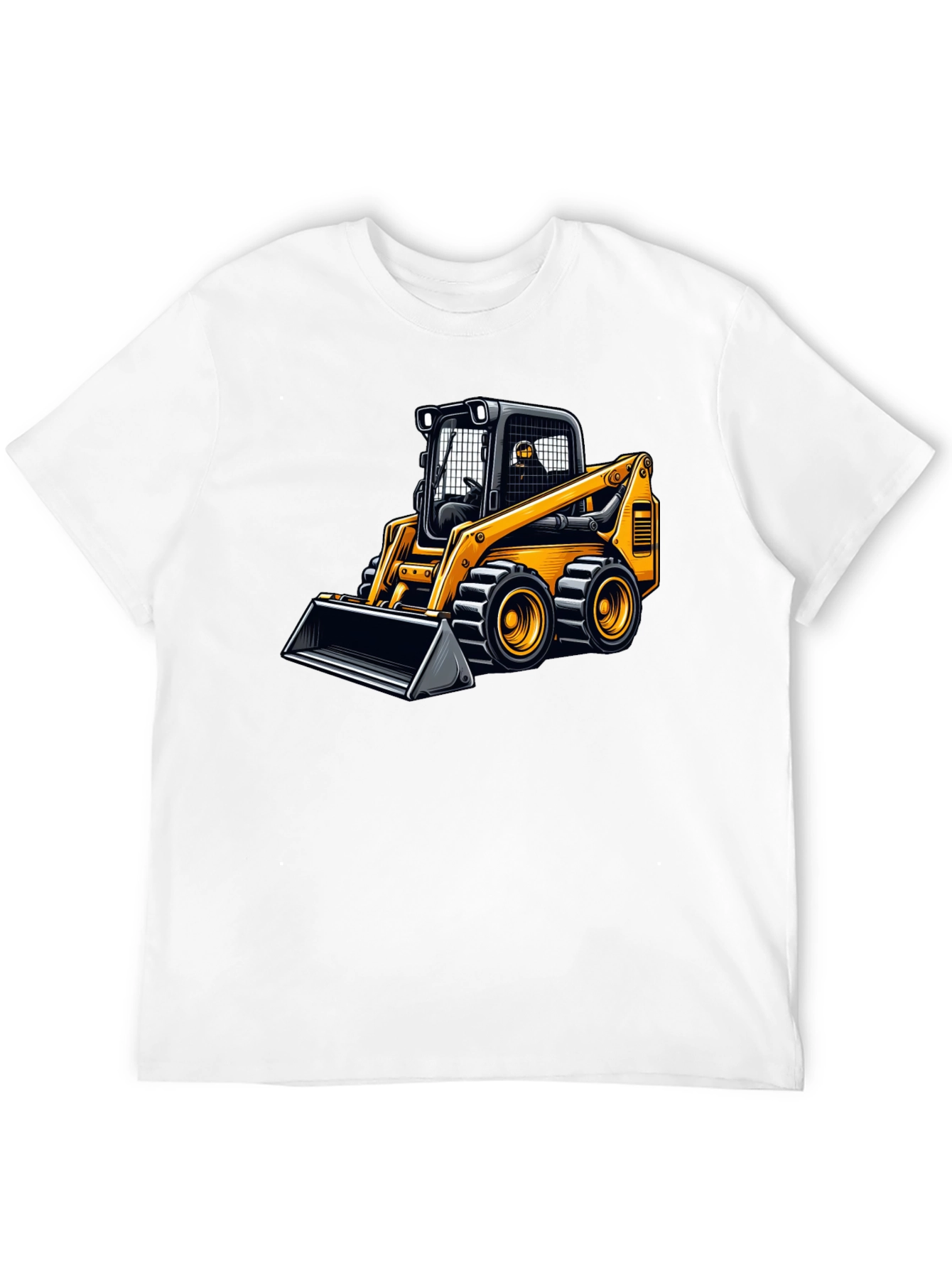 Skid Steer Loader Graphic Tee - Construction Vehicle Shirt