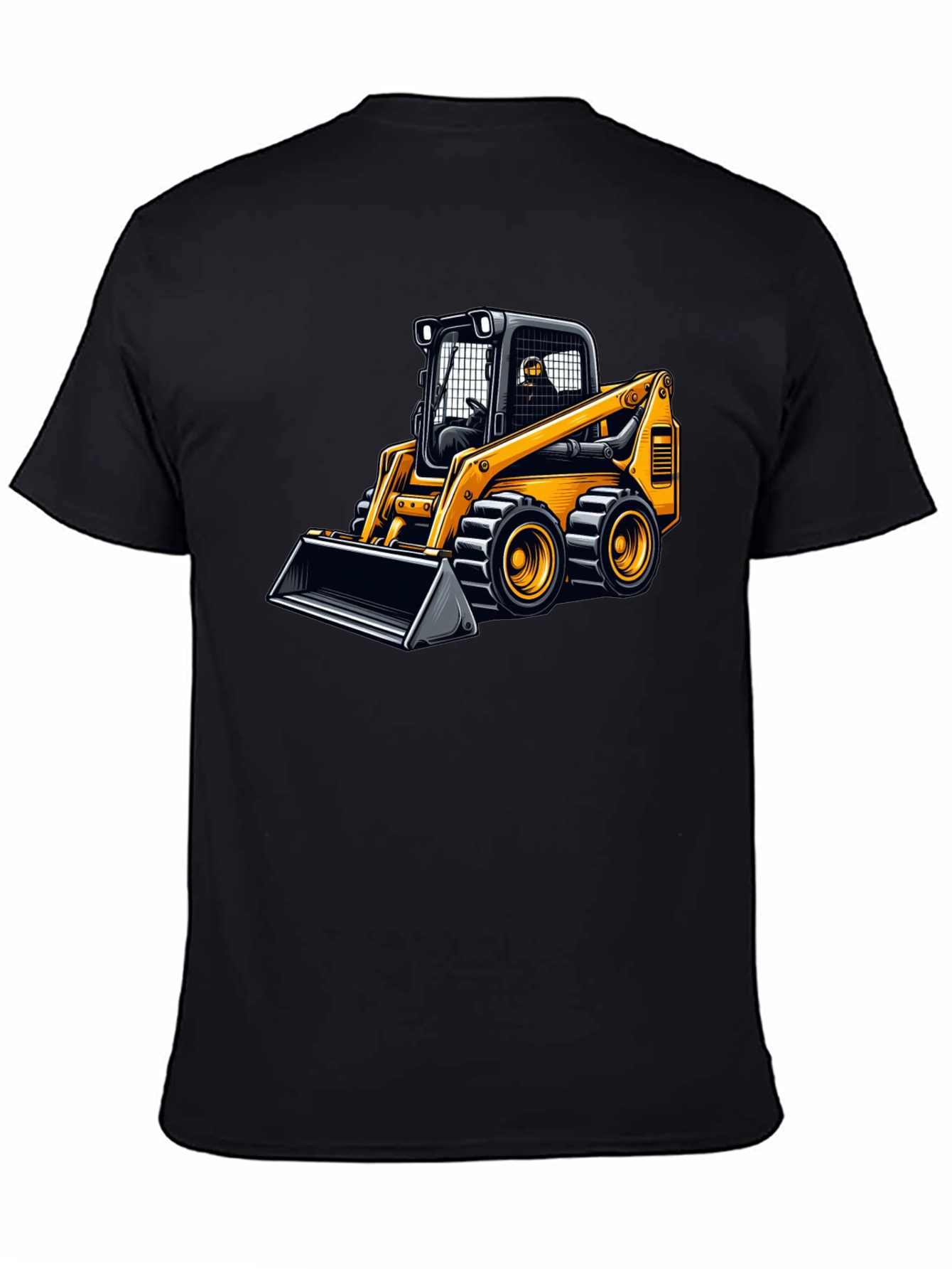 Skid Steer Loader Graphic Tee - Construction Vehicle Shirt