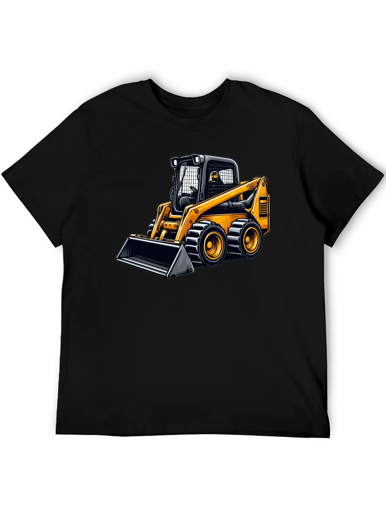 Skid Steer Loader Graphic Tee - Construction Vehicle Shirt