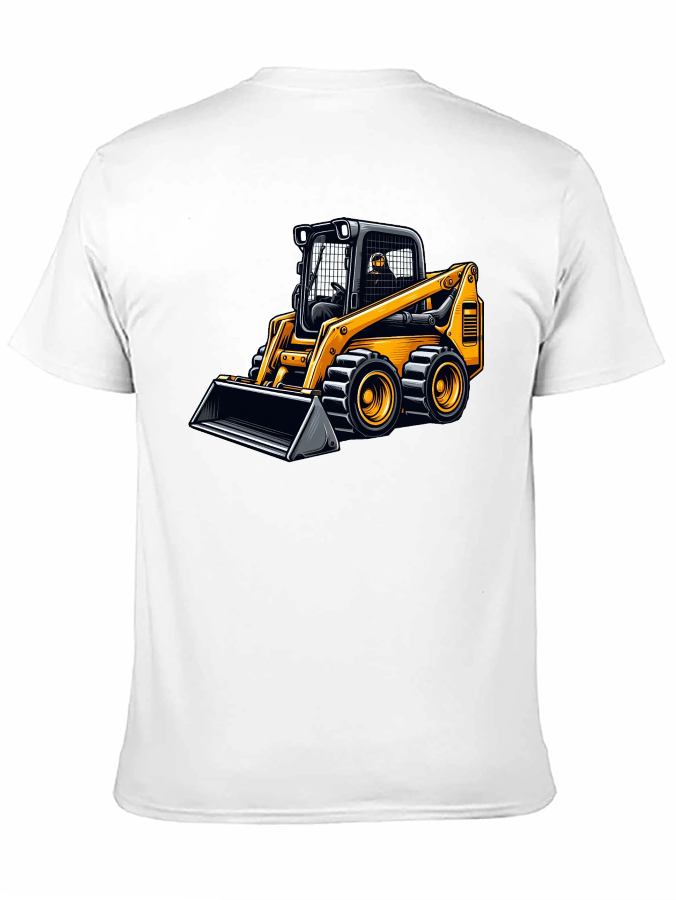 Skid Steer Loader Graphic Tee - Construction Vehicle Shirt