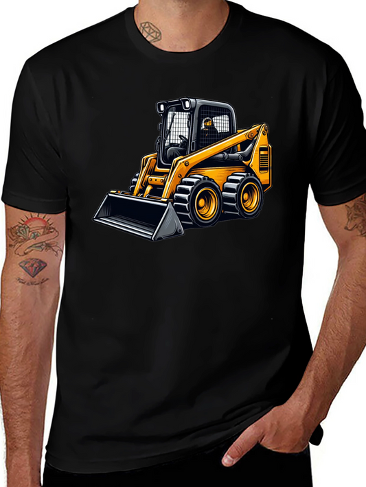 Skid Steer Loader Graphic Tee - Construction Vehicle Shirt