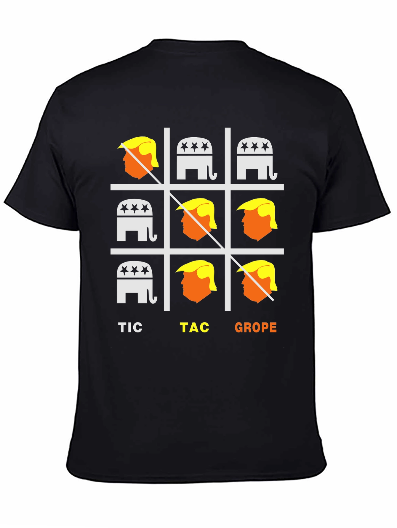 Tic Tac Grope T-Shirt: Political Humor Graphic Tee