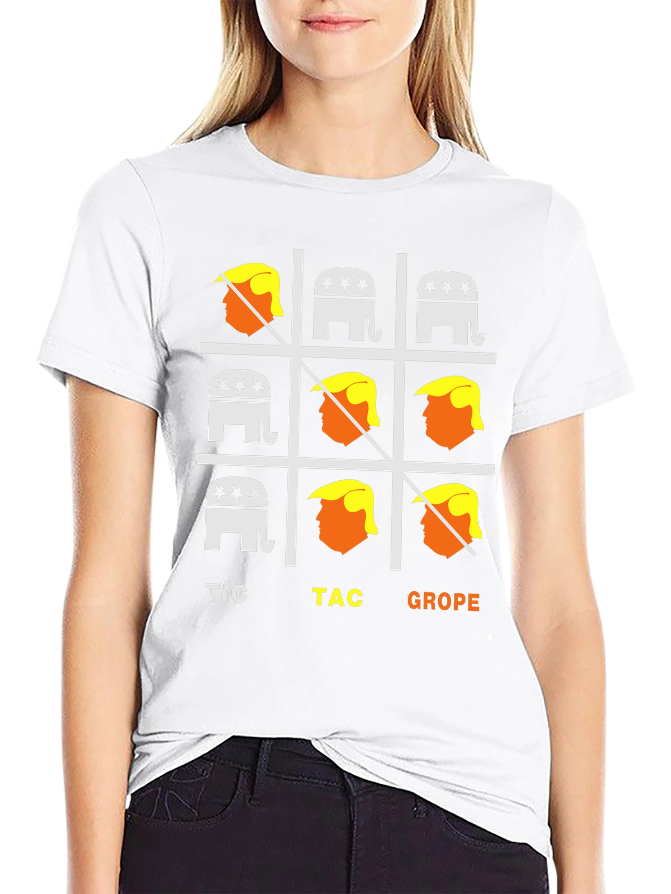 Tic Tac Grope T-Shirt: Political Humor Graphic Tee