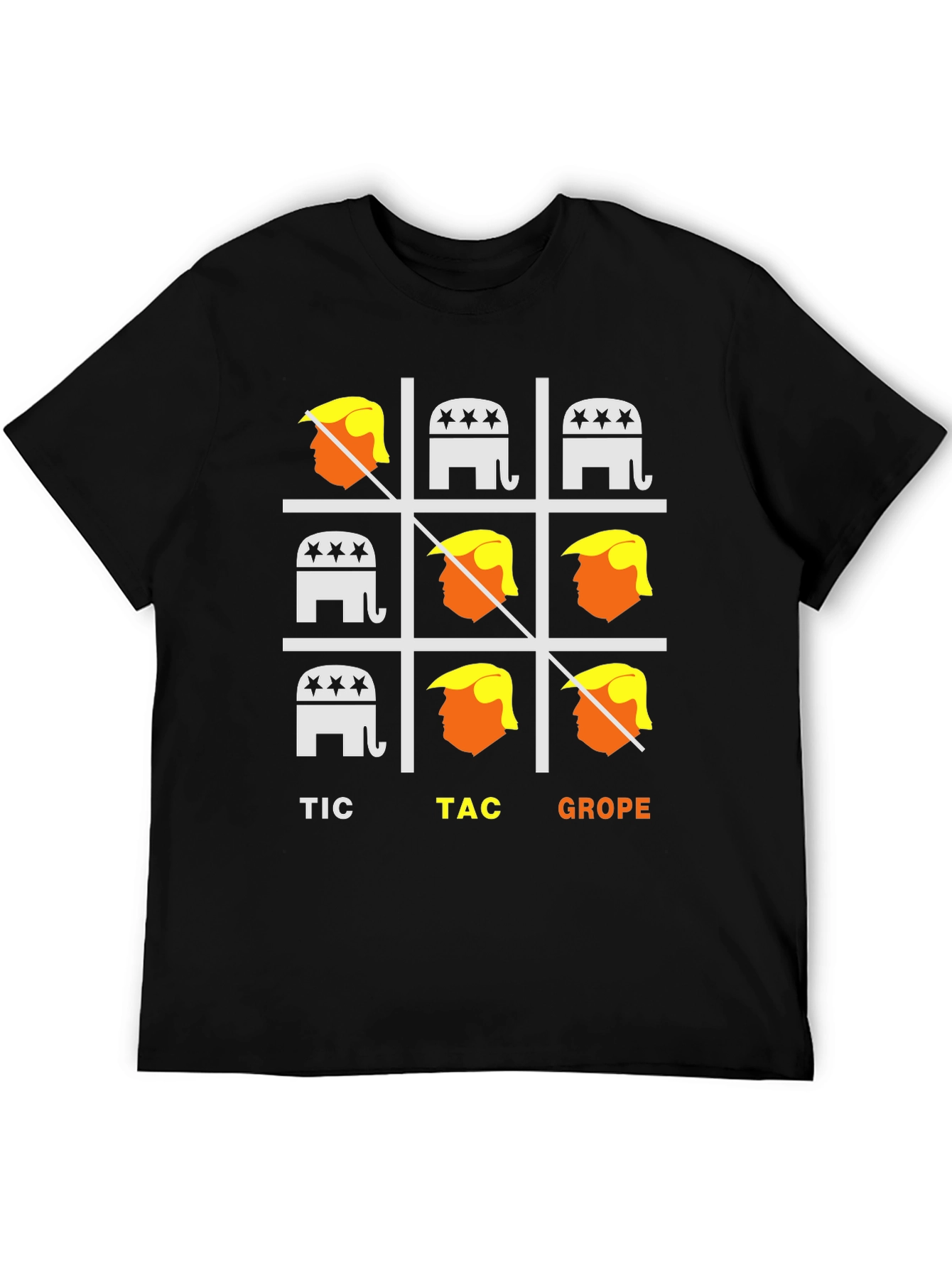 Tic Tac Grope T-Shirt: Political Humor Graphic Tee