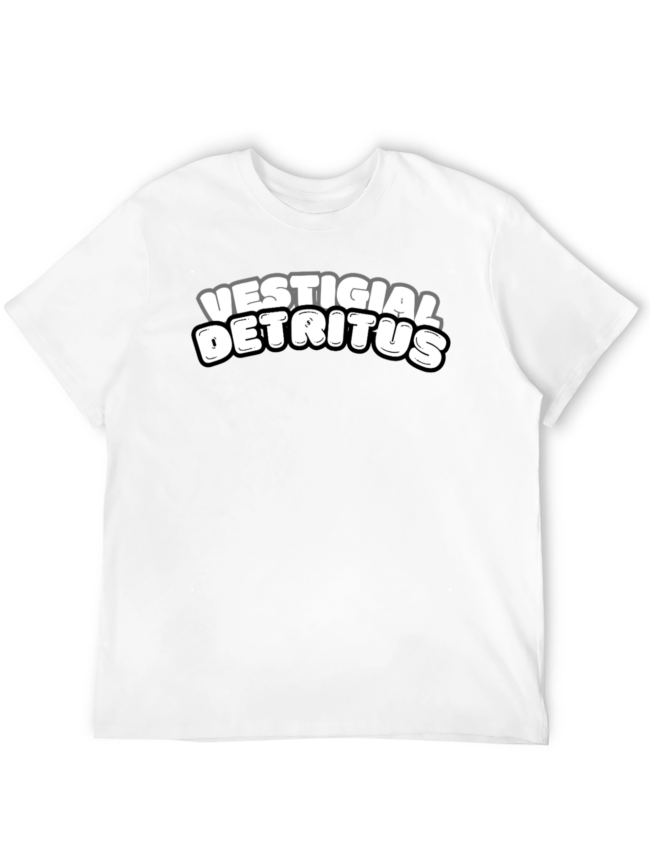 Vestigial Detritus Graphic Tee - Black