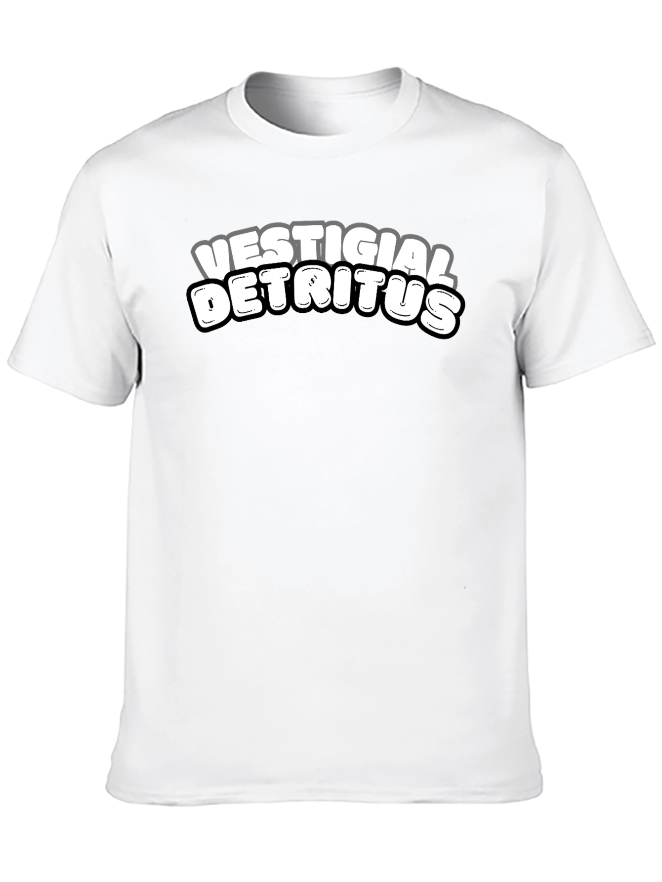 Vestigial Detritus Graphic Tee - Black