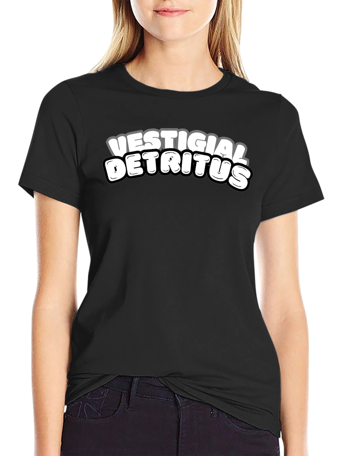 Vestigial Detritus Graphic Tee - Black