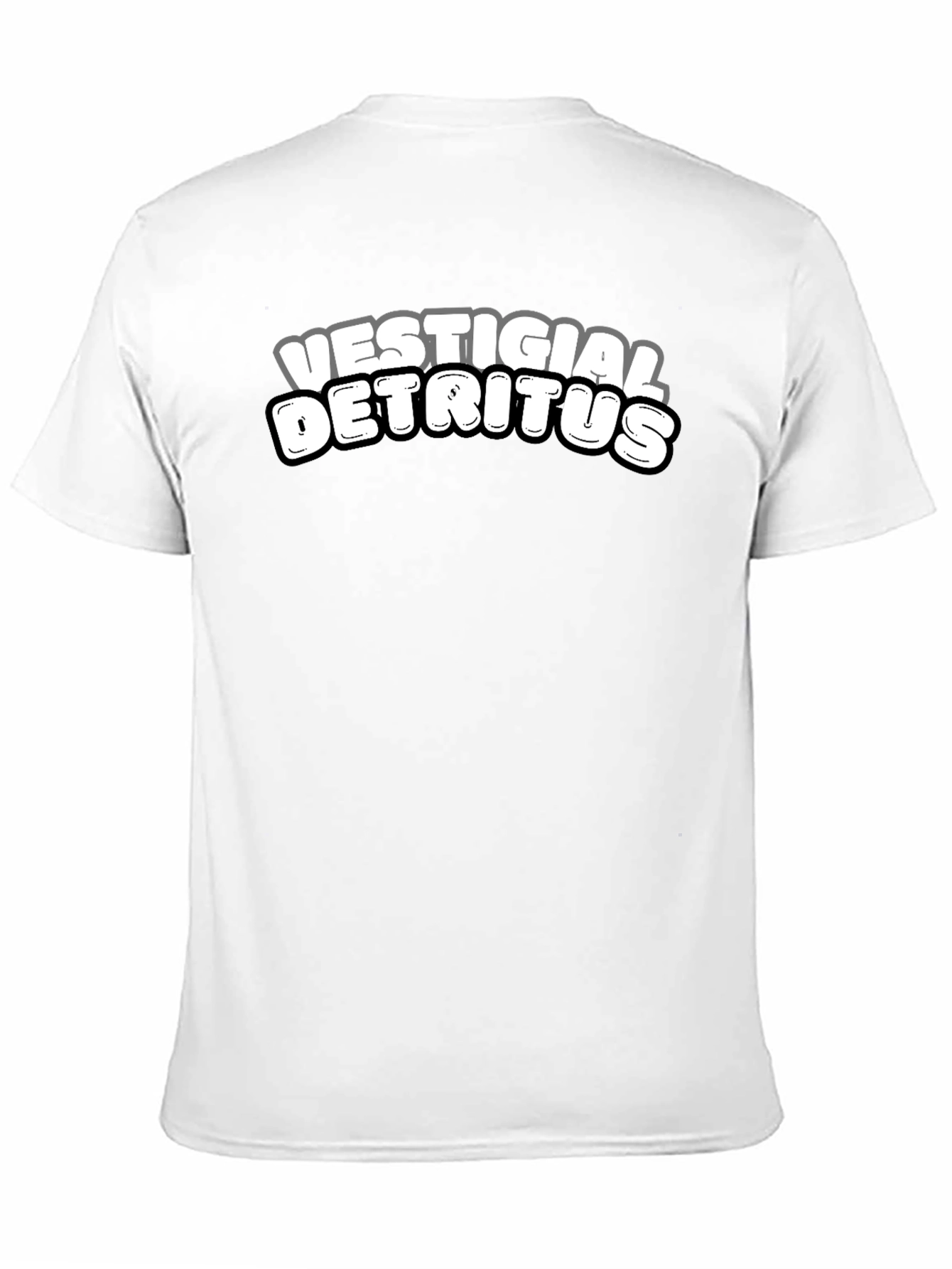 Vestigial Detritus Graphic Tee - Black