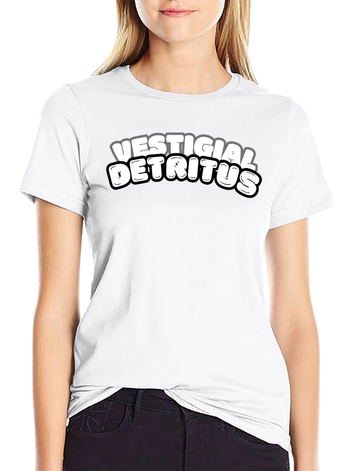 Vestigial Detritus Graphic Tee - Black