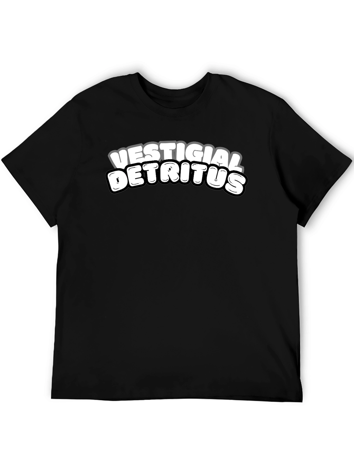 Vestigial Detritus Graphic Tee - Black