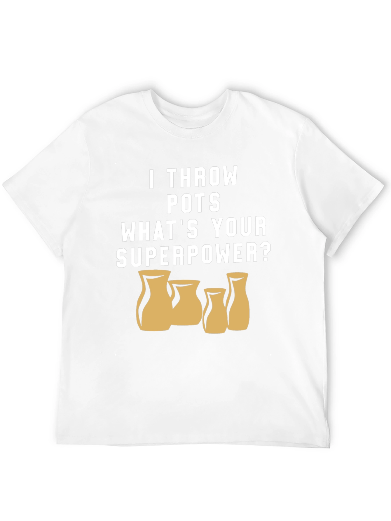Pottery Throwing Superpower T-Shirt