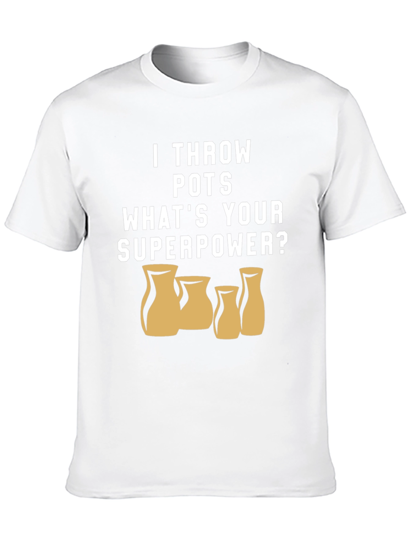 Pottery Throwing Superpower T-Shirt