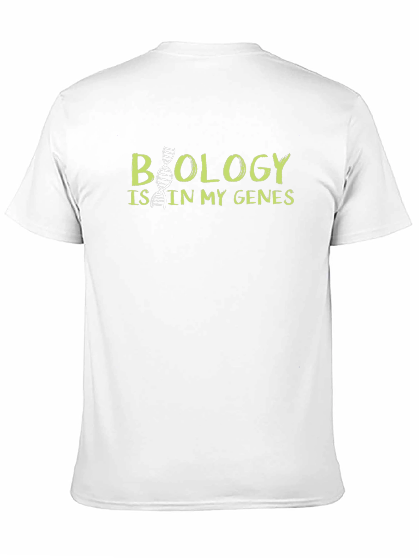 Biology in My Genes Black T-Shirt