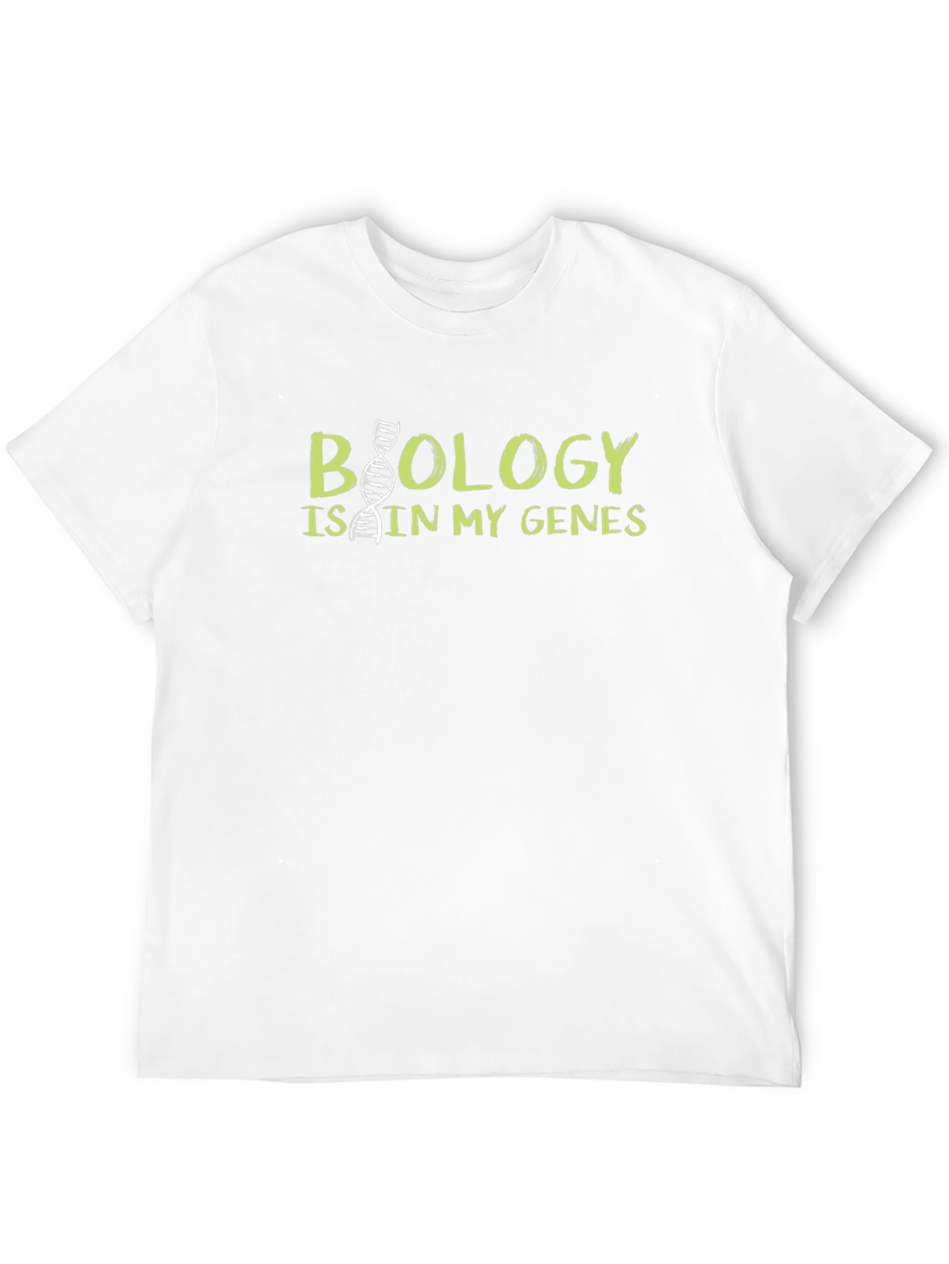 Biology in My Genes Black T-Shirt