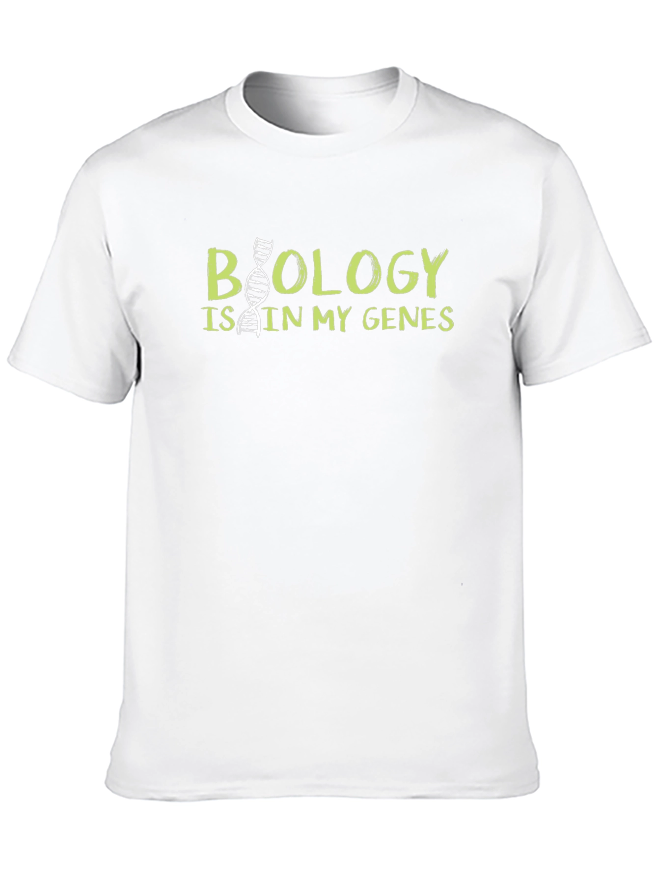Biology in My Genes Black T-Shirt