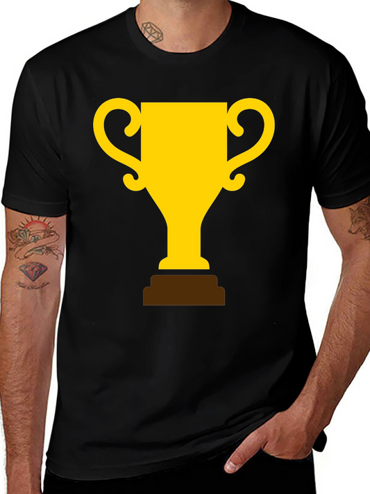 Black Trophy Graphic T-Shirt - Champion Style