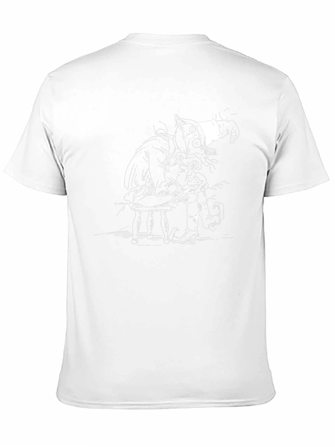 Unique Graphic Tee - Quirky Character Print