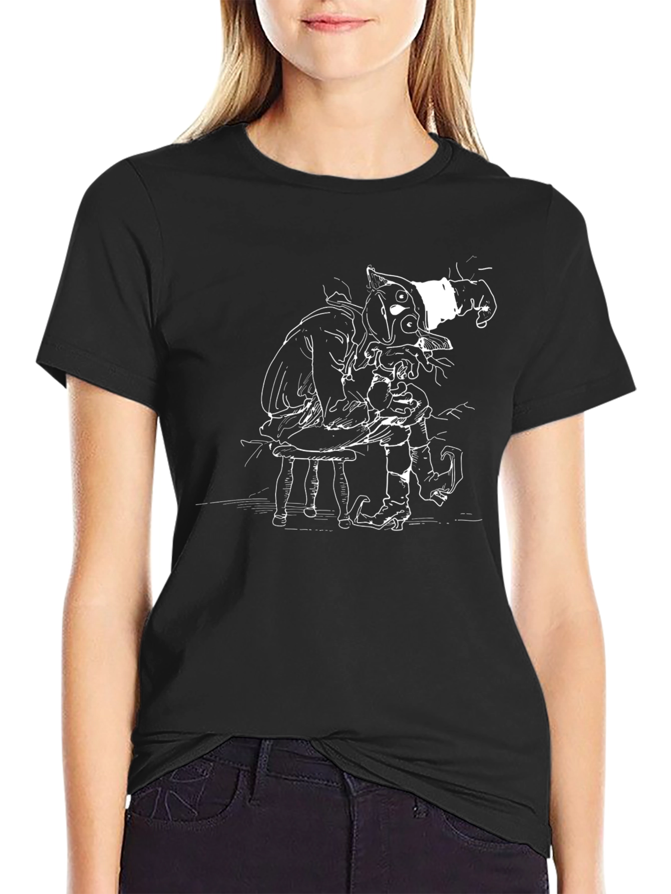 Unique Graphic Tee - Quirky Character Print