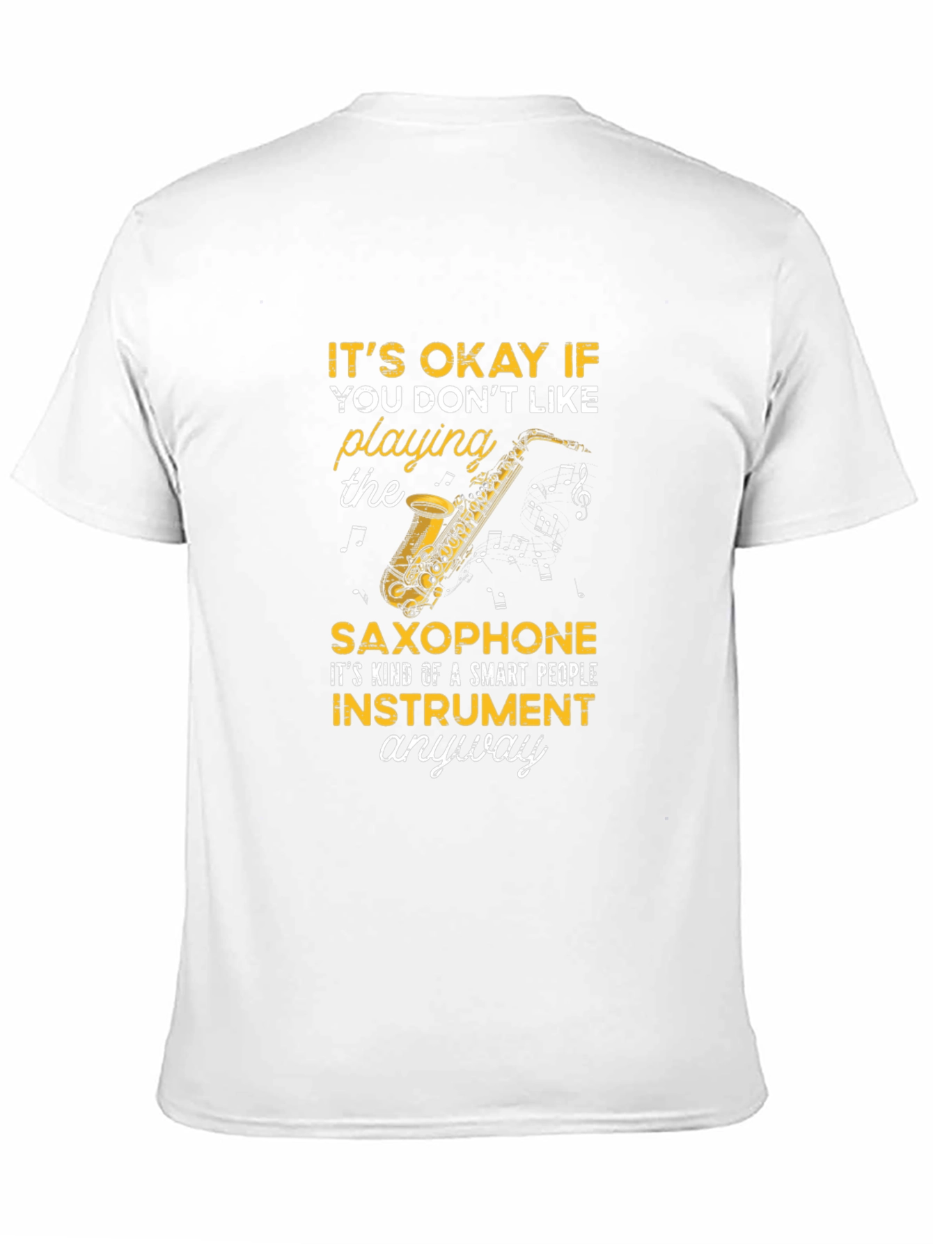 Saxophone Lover T-Shirt - Smart People Instrument Tee