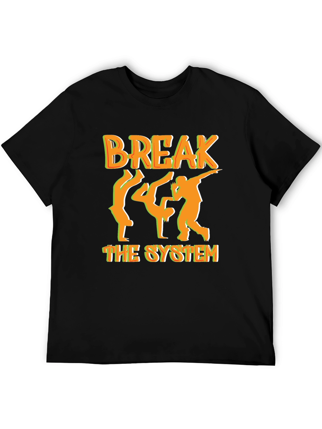 Break The System Graphic Tee - Street Dance Style