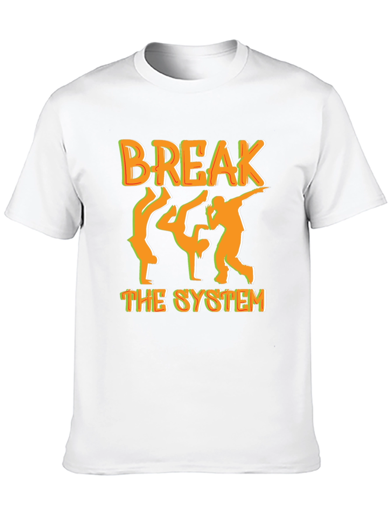 Break The System Graphic Tee - Street Dance Style