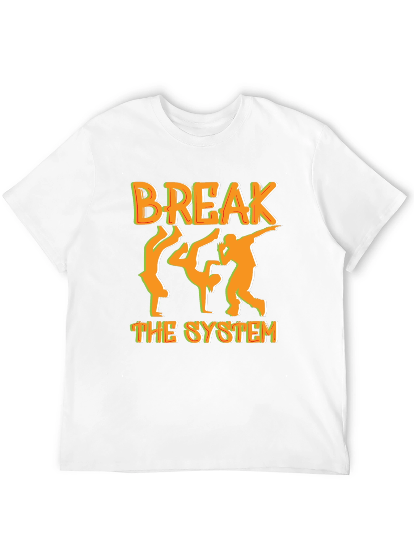 Break The System Graphic Tee - Street Dance Style
