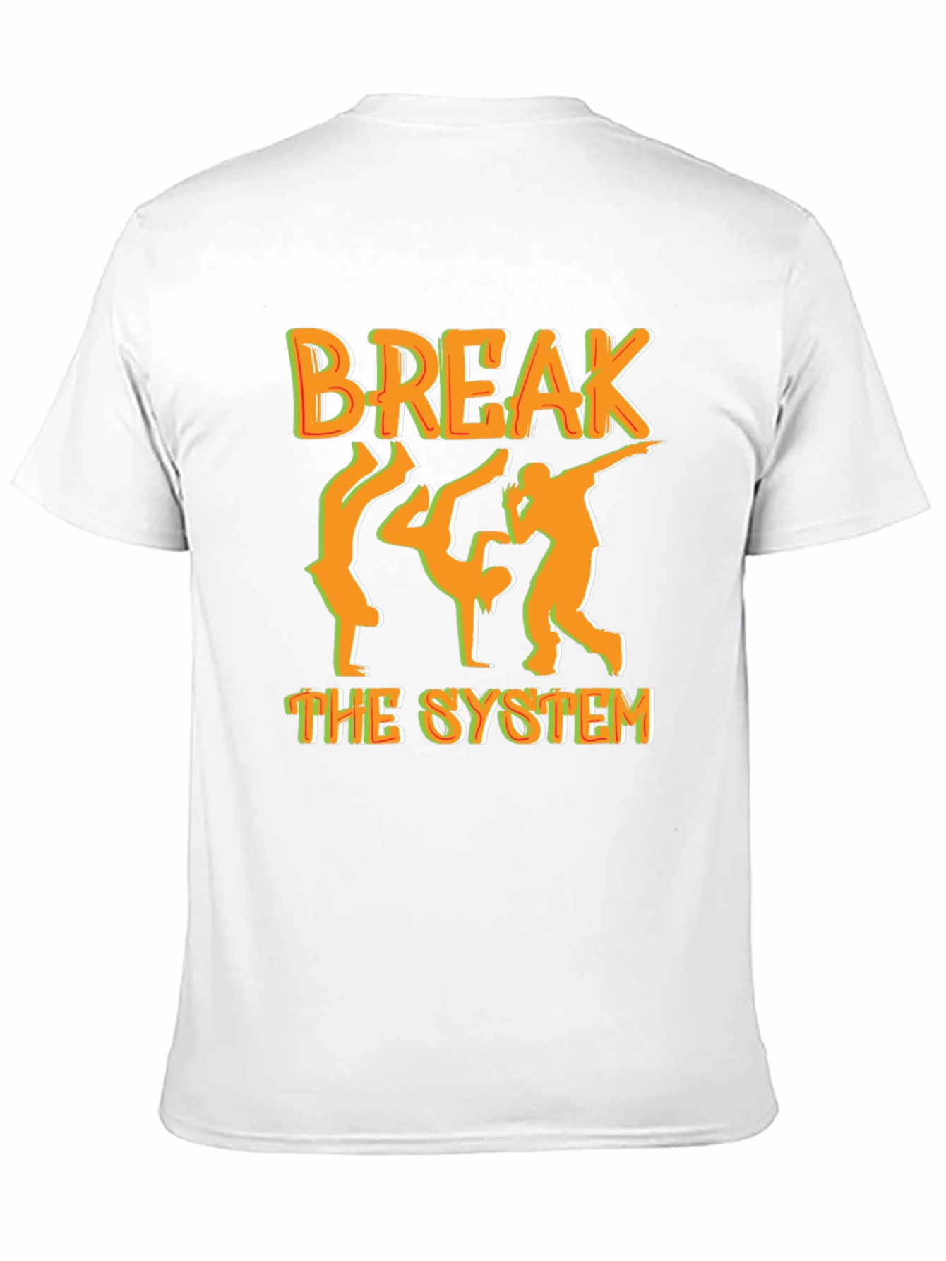 Break The System Graphic Tee - Street Dance Style
