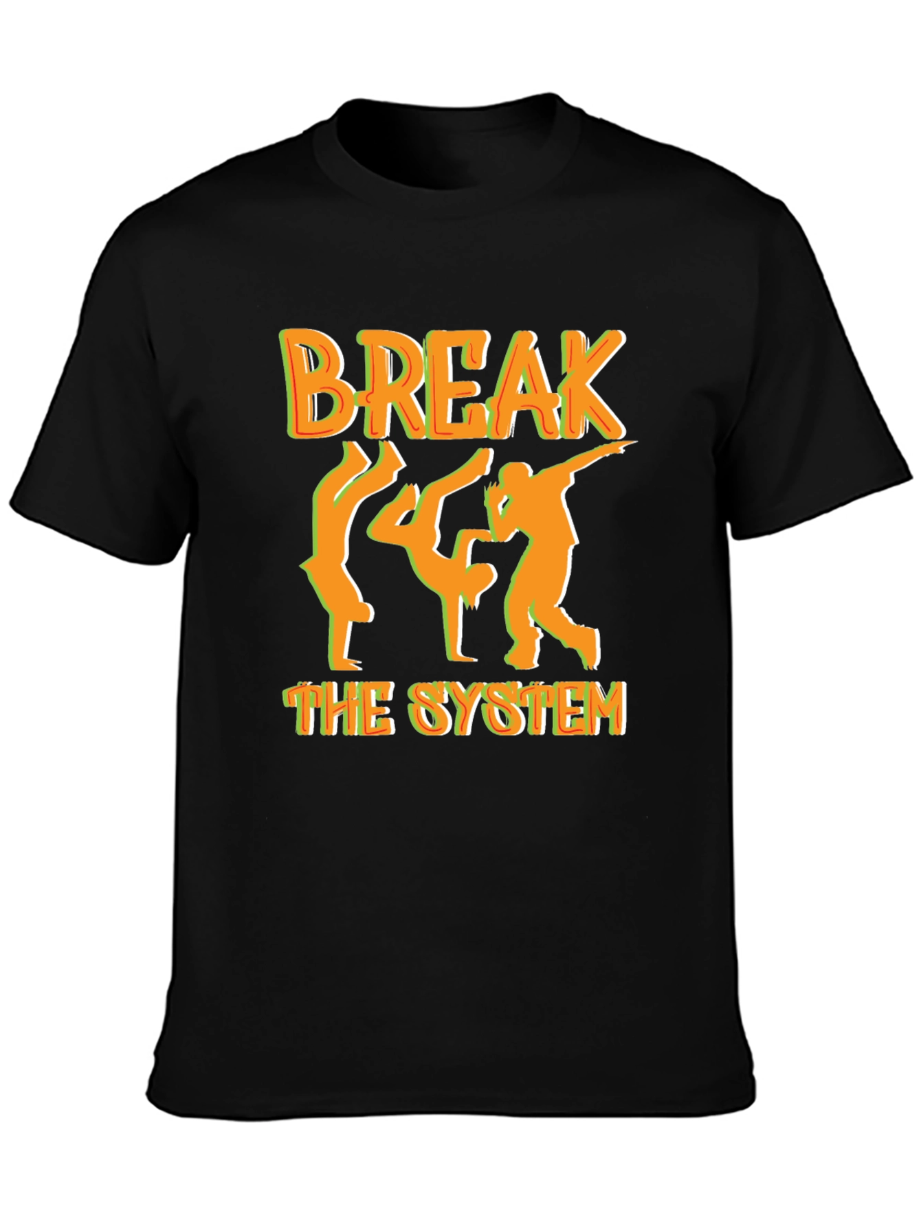 Break The System Graphic Tee - Street Dance Style