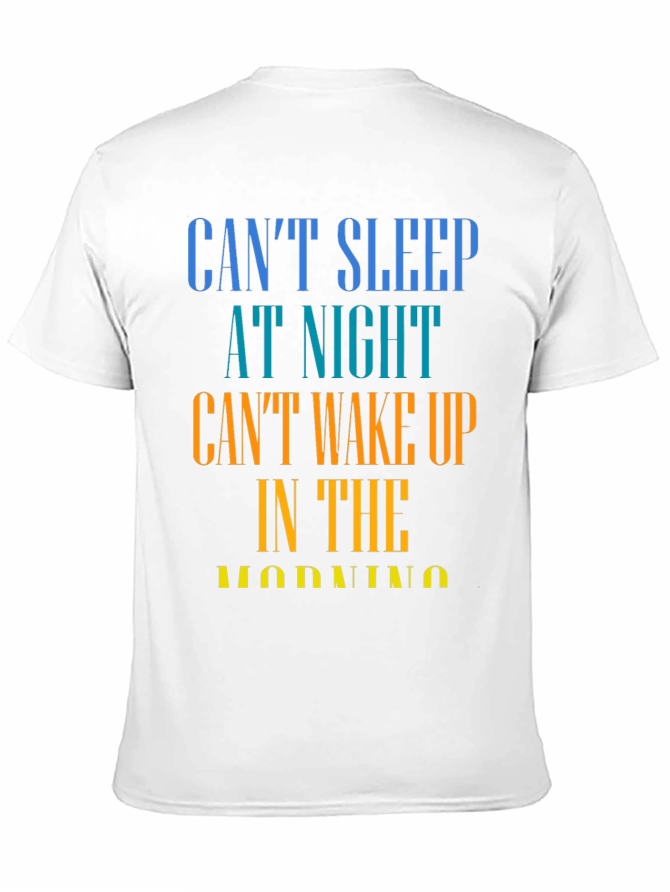 Cant Sleep T-Shirt - Humorous Insomnia Tee
