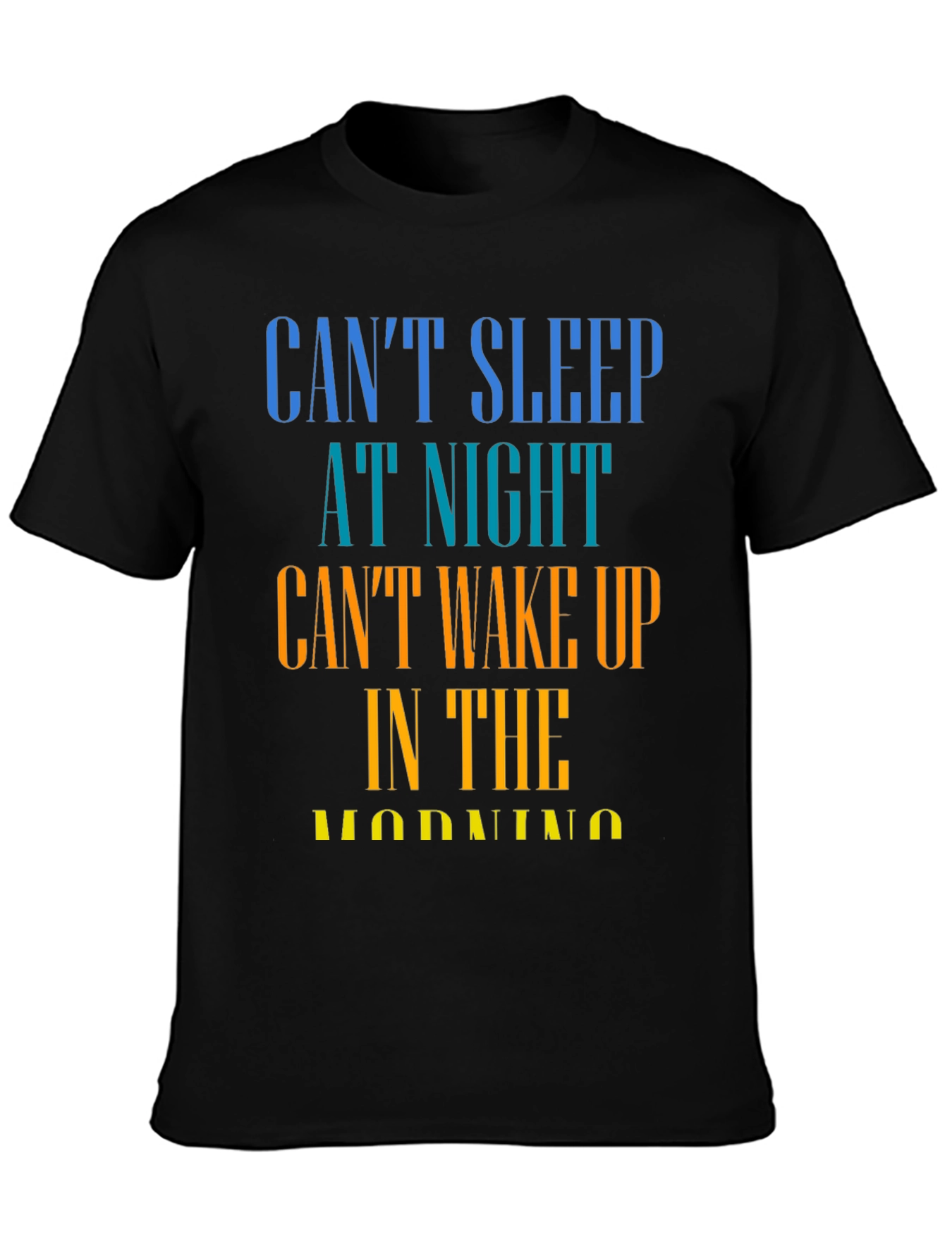 Cant Sleep T-Shirt - Humorous Insomnia Tee