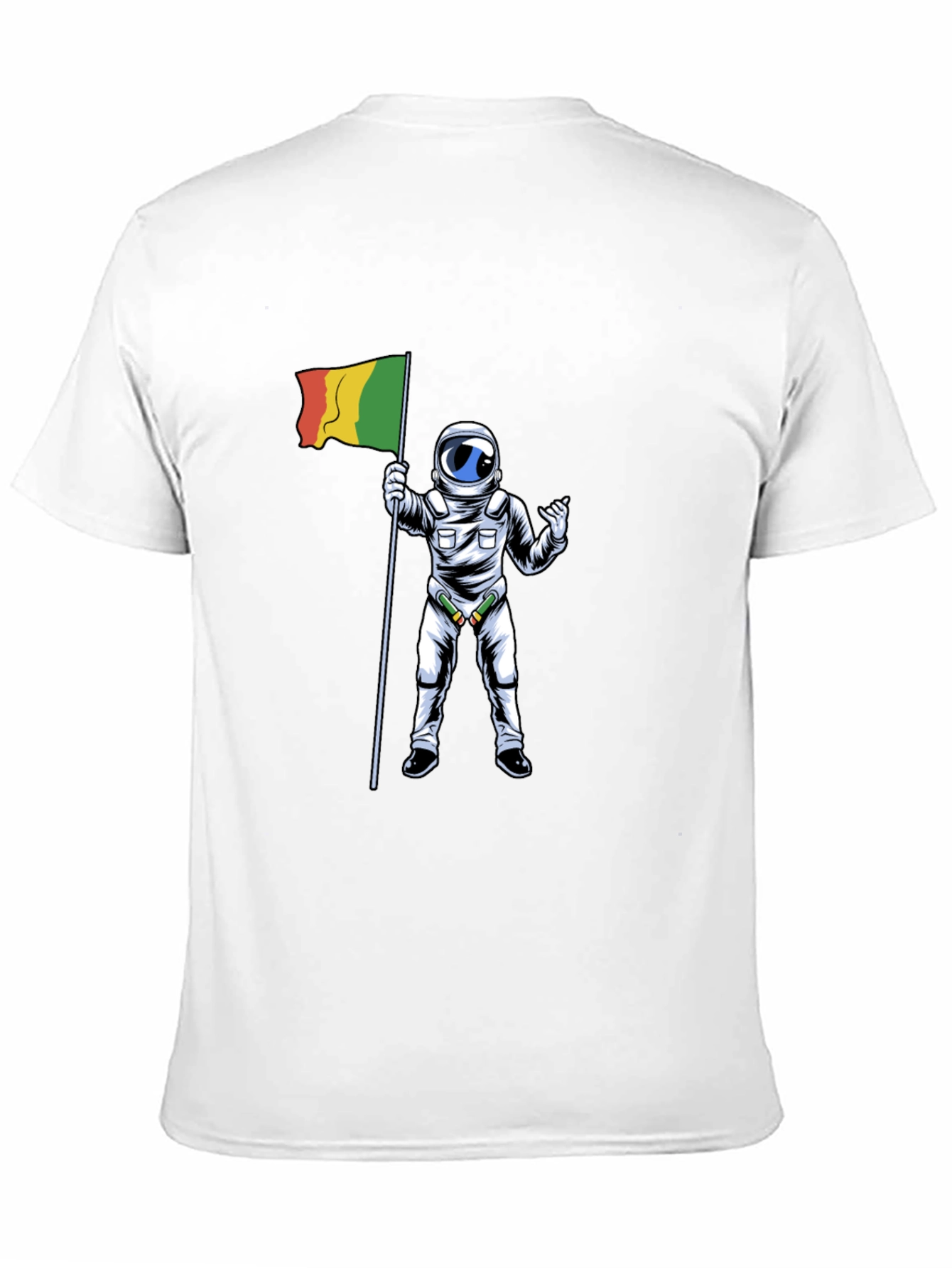 Astronaut Flag Graphic Tee