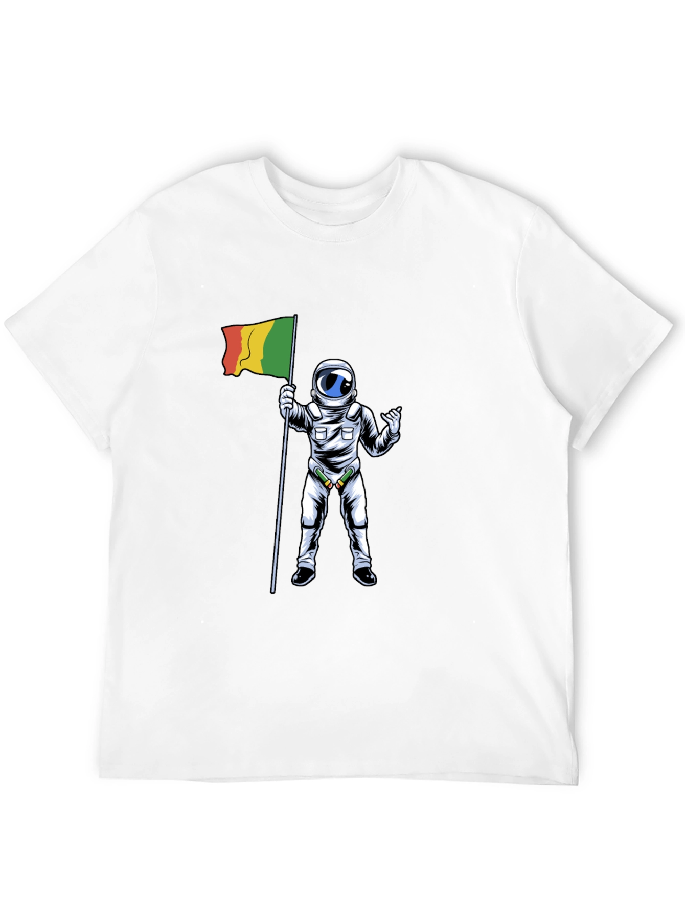 Astronaut Flag Graphic Tee