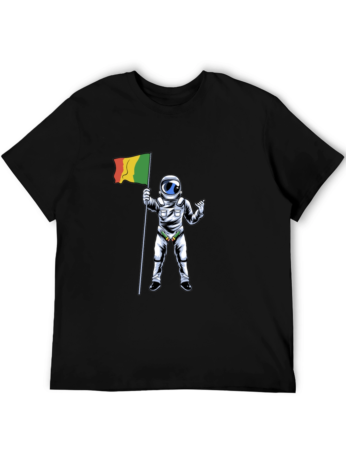 Astronaut Flag Graphic Tee