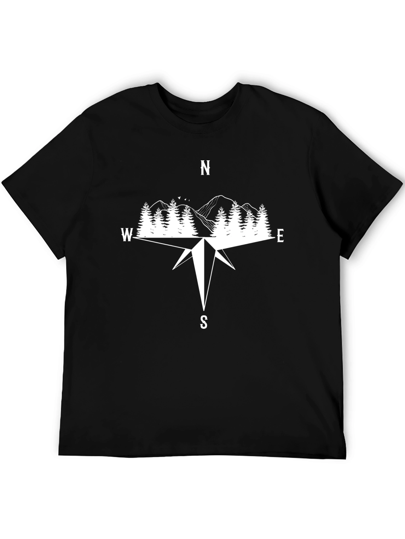 Compass Graphic Tee - Adventure Awaits