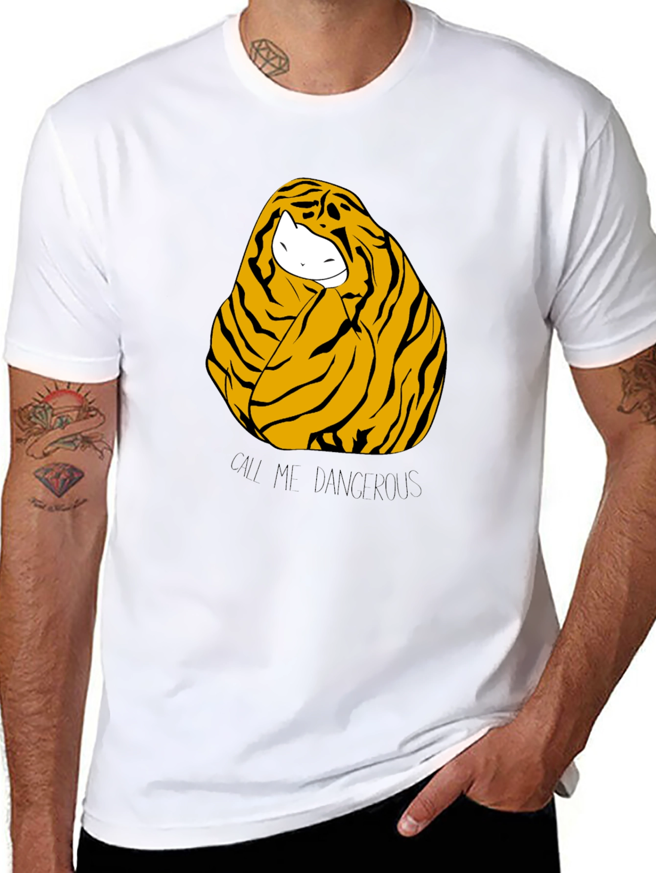 Call Me Dangerous Tiger T-Shirt