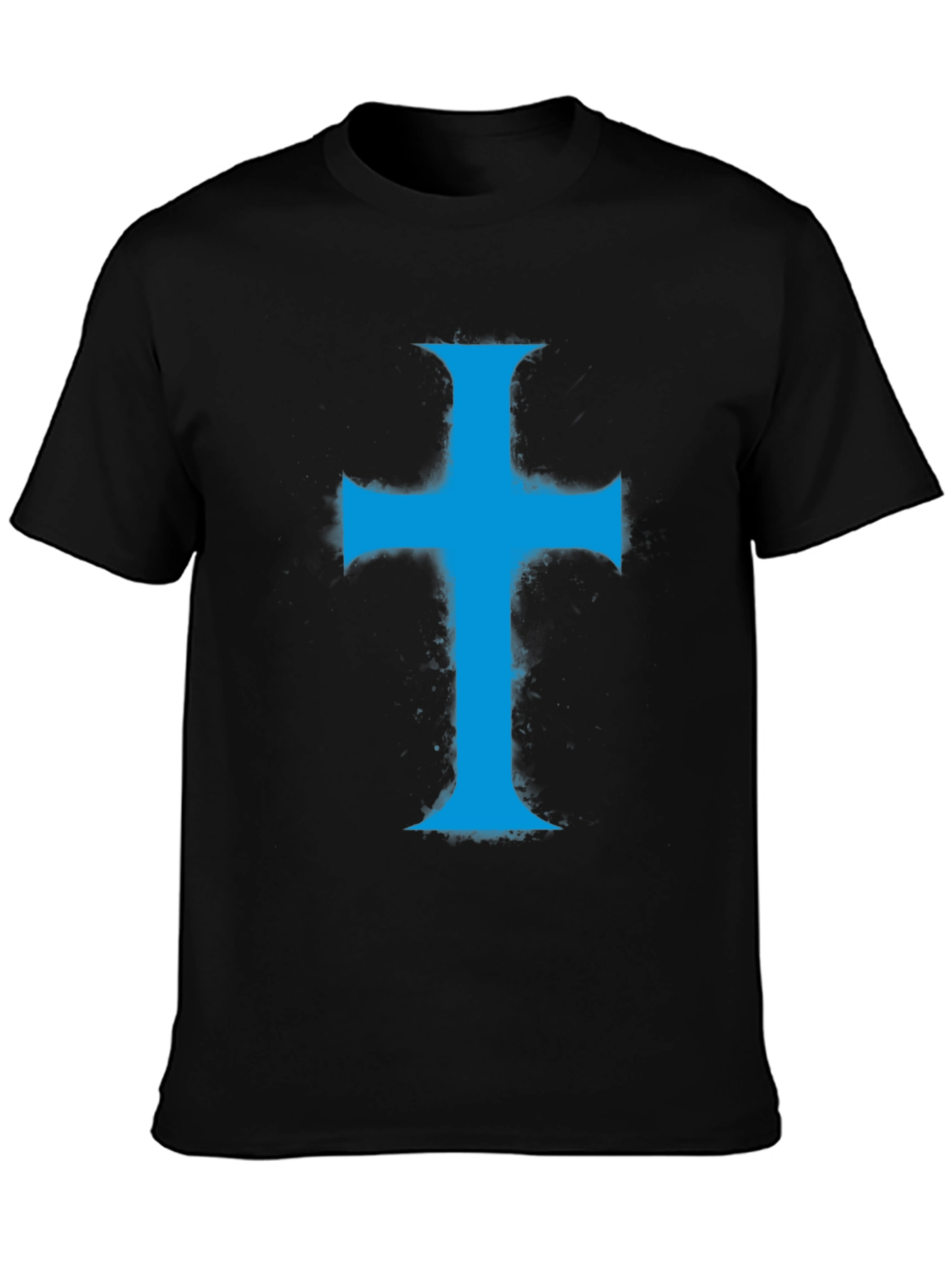 Blue Cross Graphic T-Shirt
