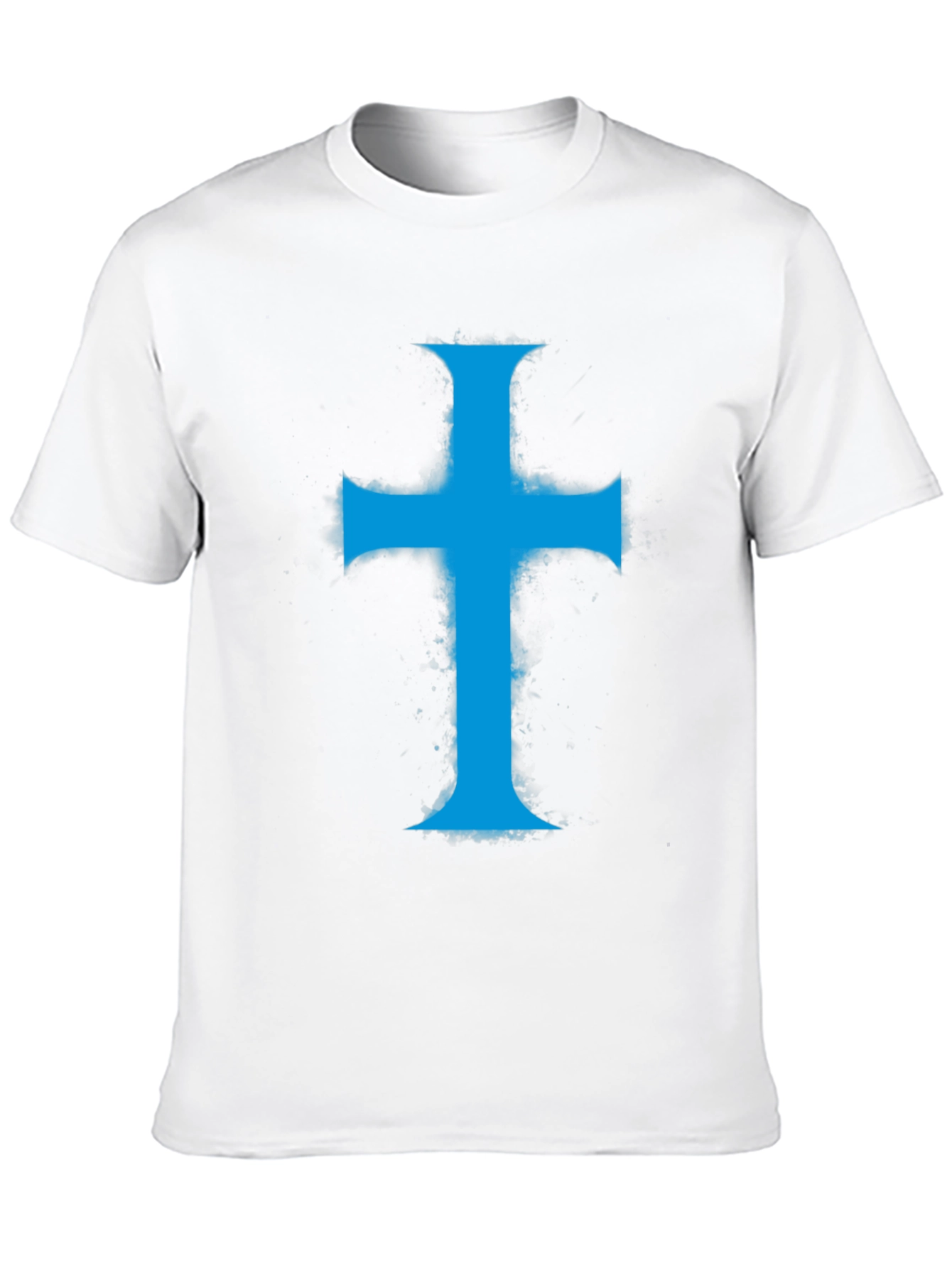 Blue Cross Graphic T-Shirt