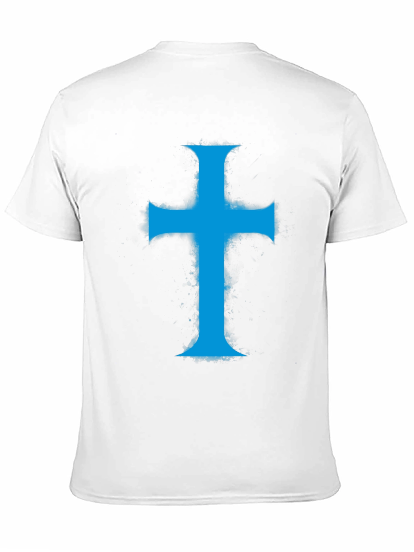 Blue Cross Graphic T-Shirt
