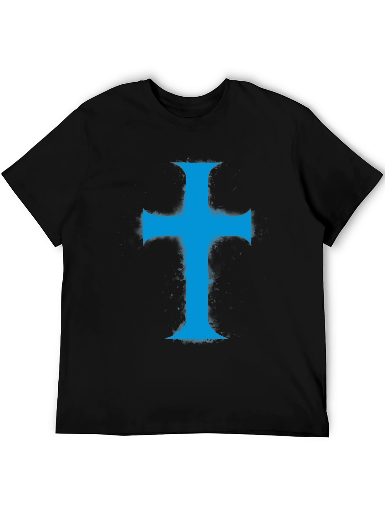 Blue Cross Graphic T-Shirt