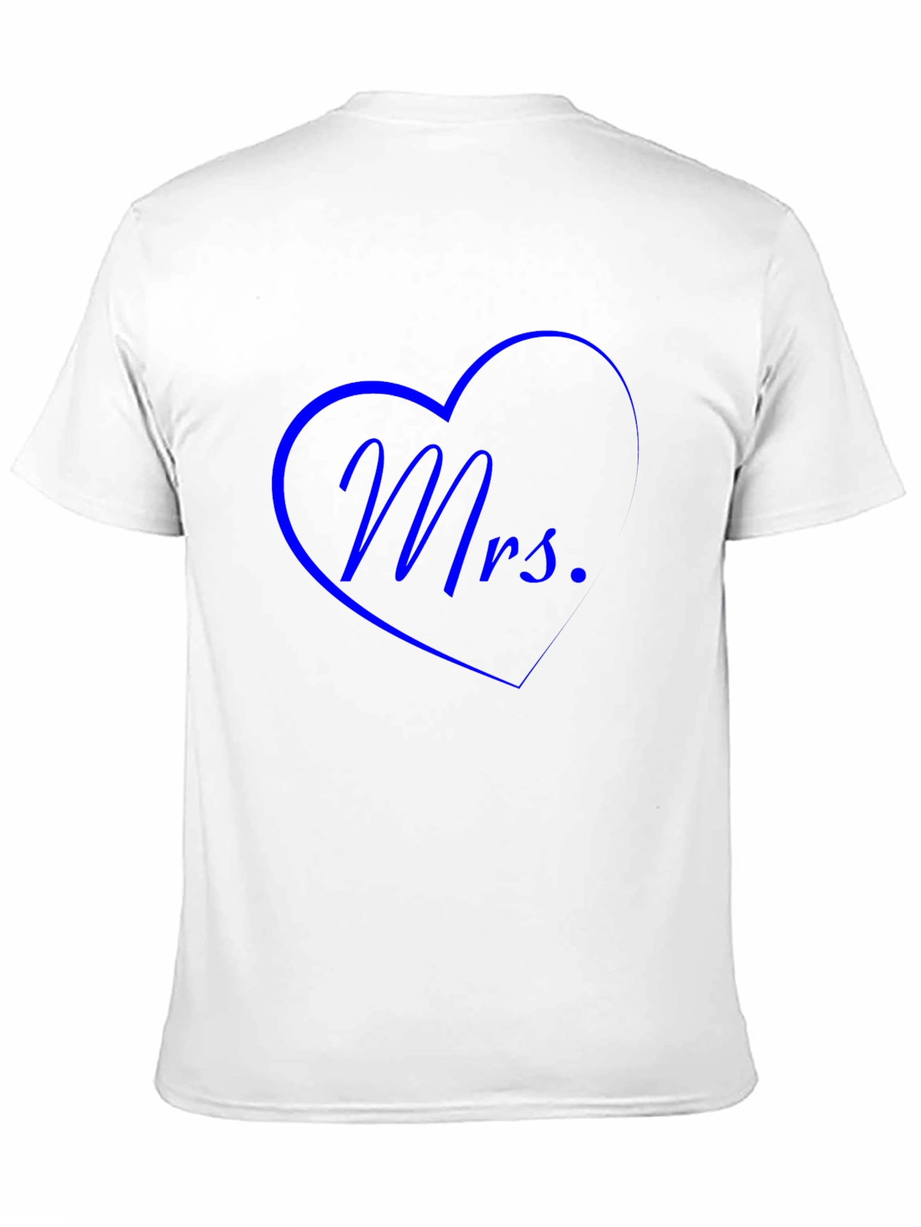 Mrs. Heart Graphic Tee - Black