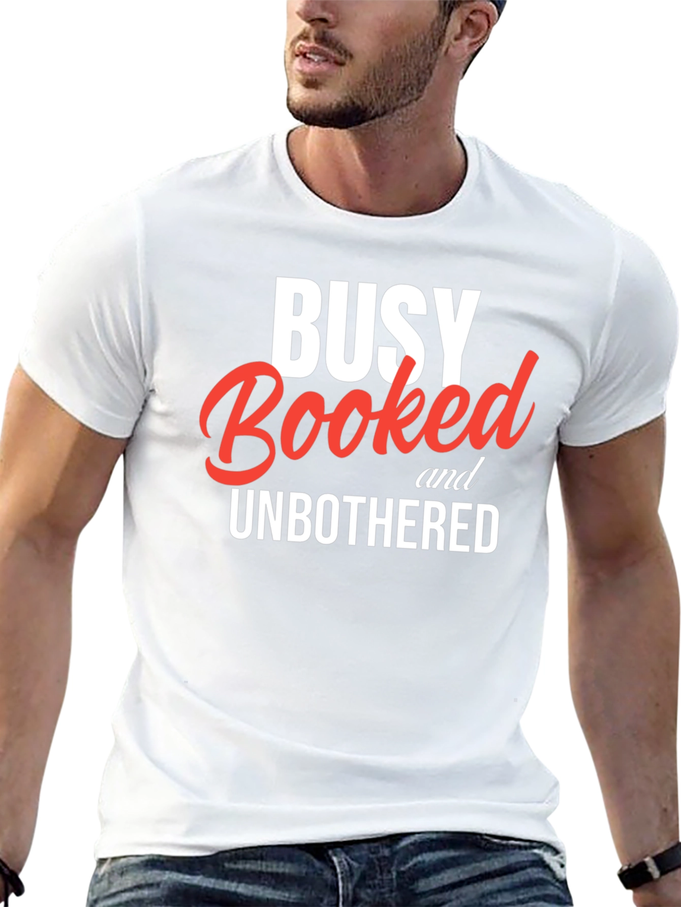 Busy Booked & Unbothered Graphic Tee