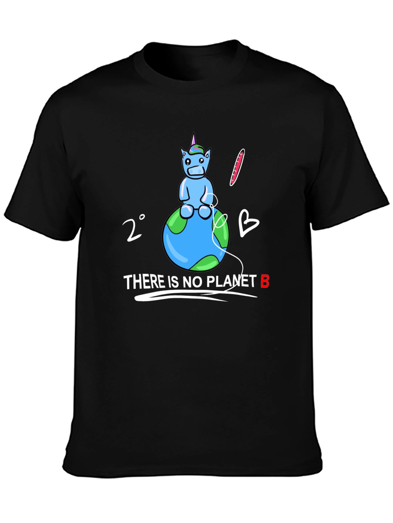 Unicorn Planet B Graphic T-Shirt