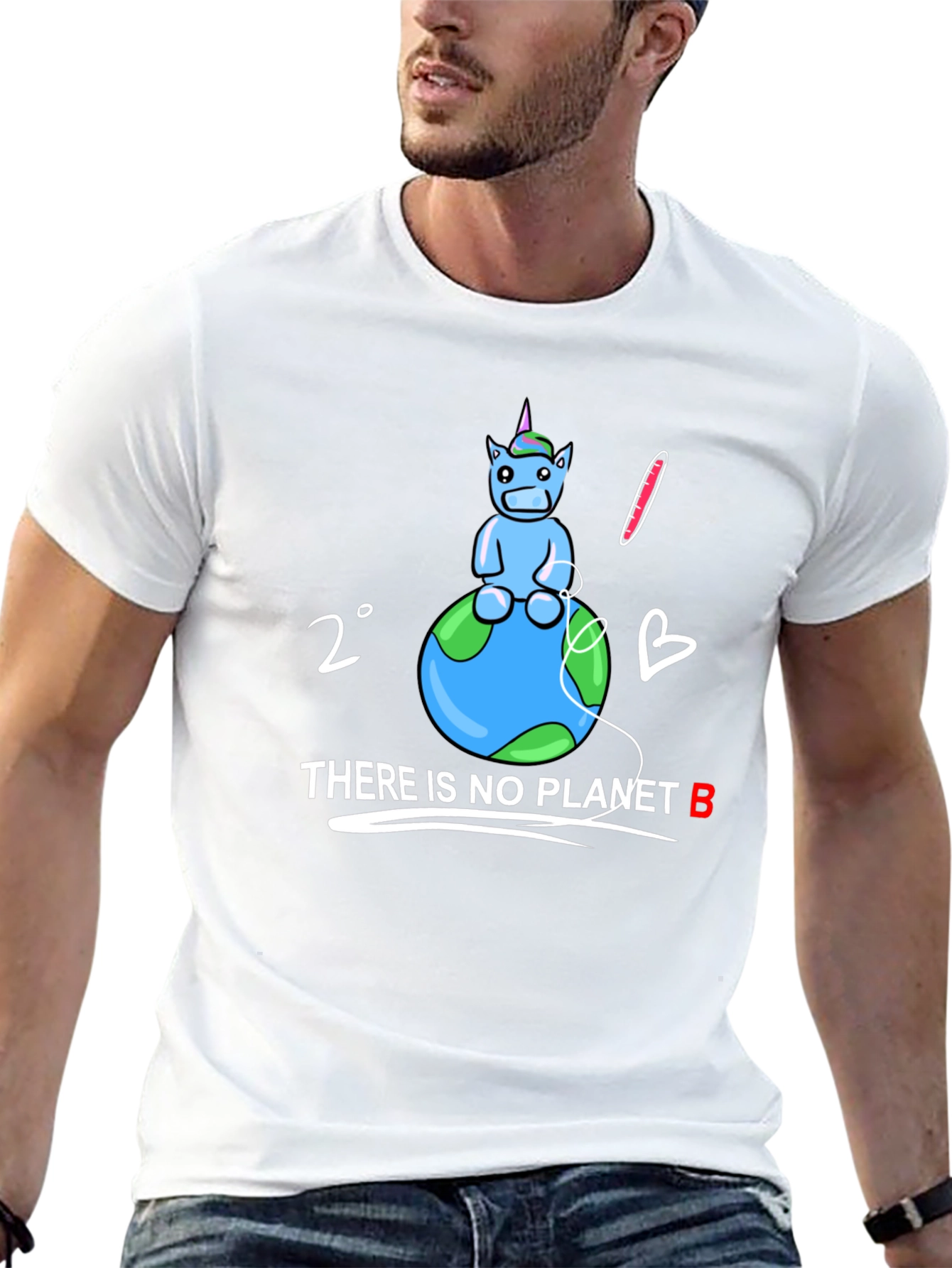 Unicorn Planet B Graphic T-Shirt