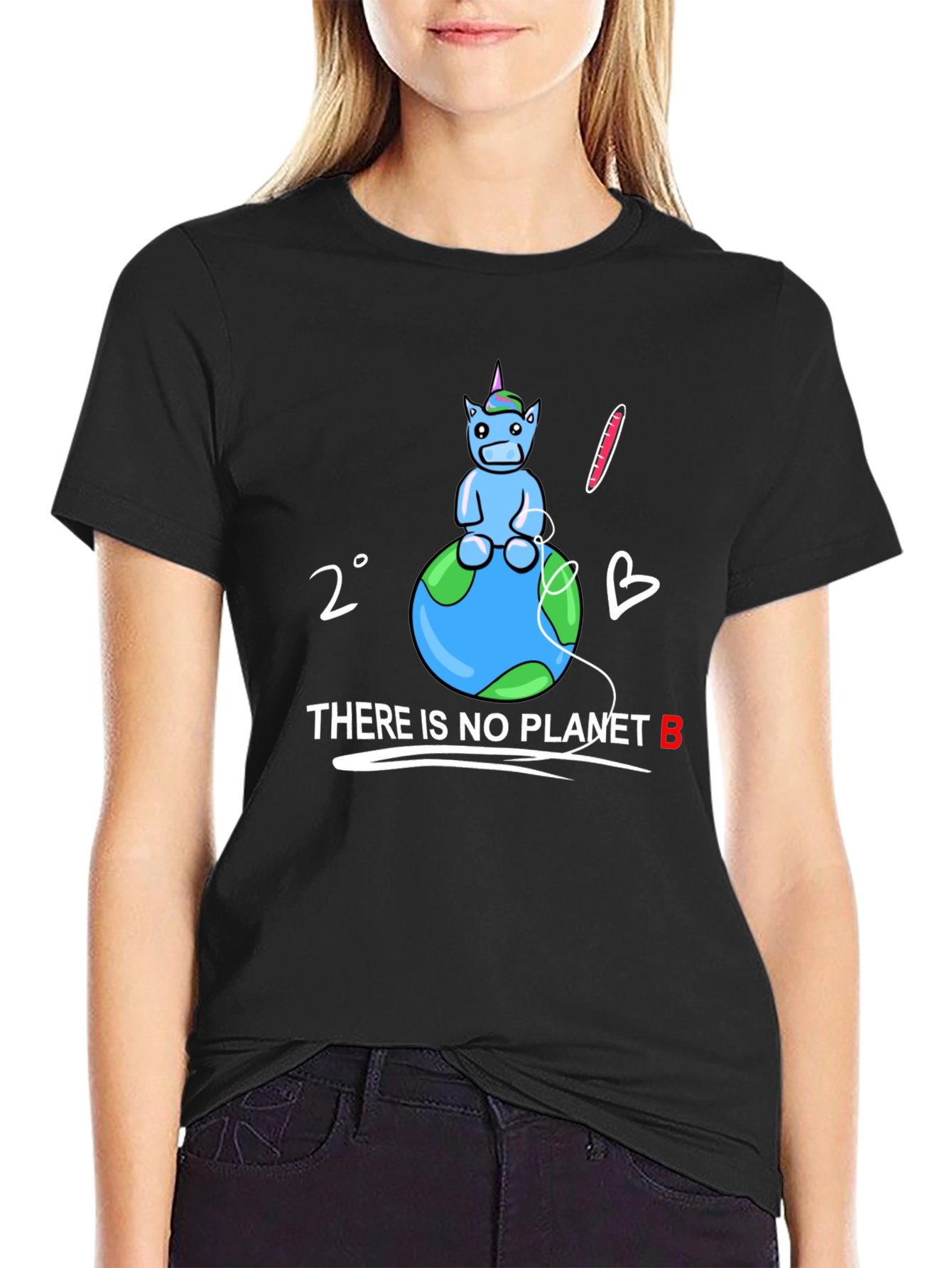 Unicorn Planet B Graphic T-Shirt
