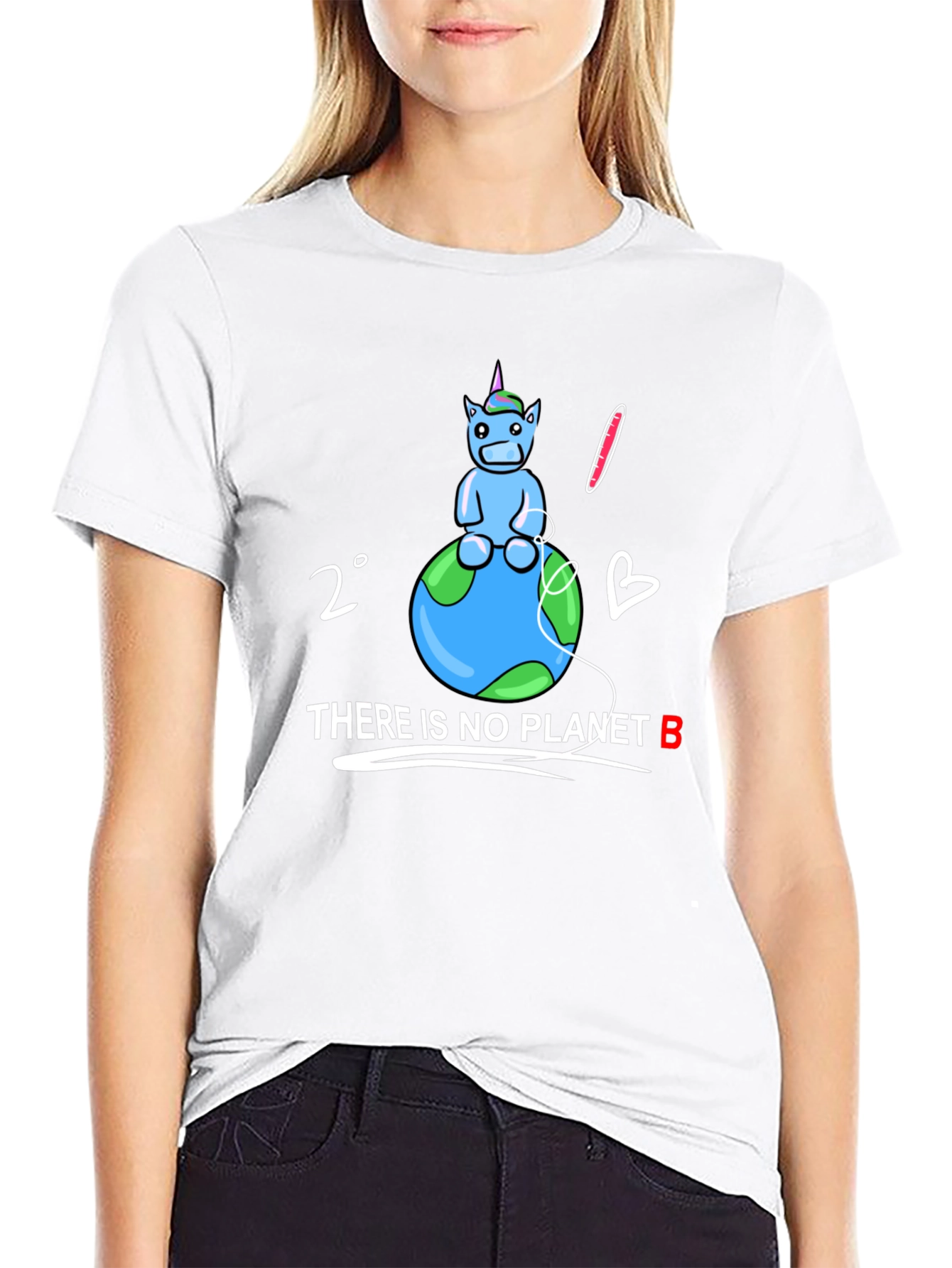 Unicorn Planet B Graphic T-Shirt