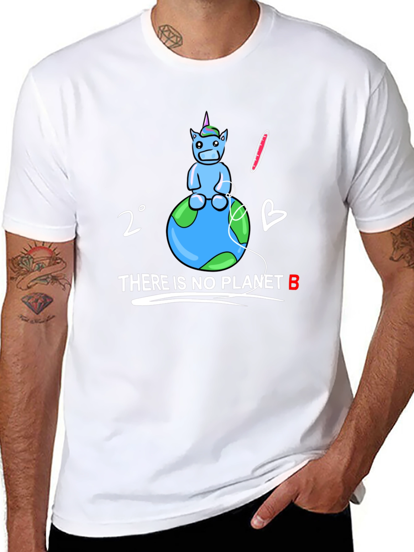 Unicorn Planet B Graphic T-Shirt