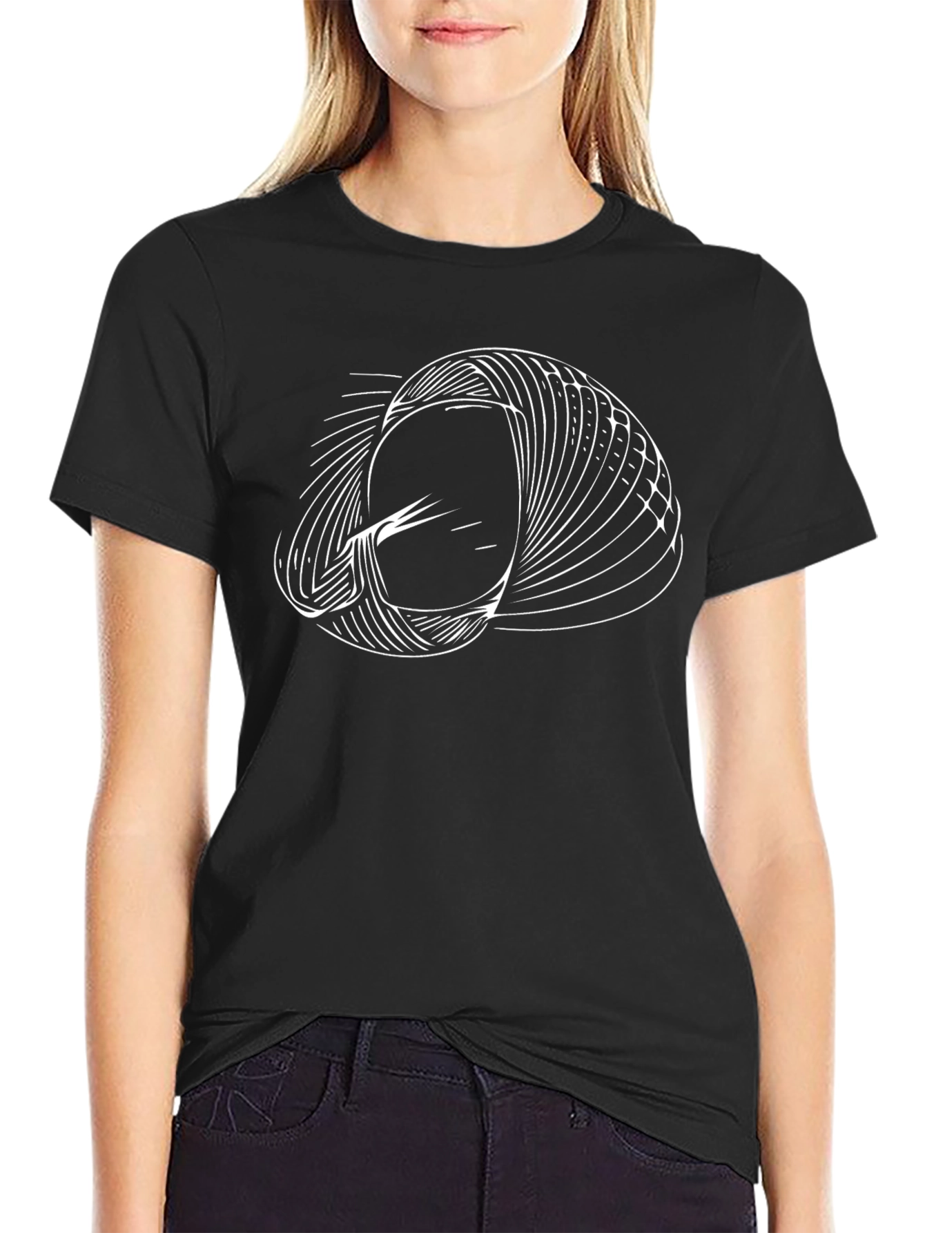Abstract Graphic T-Shirt - Modern Geometric Design