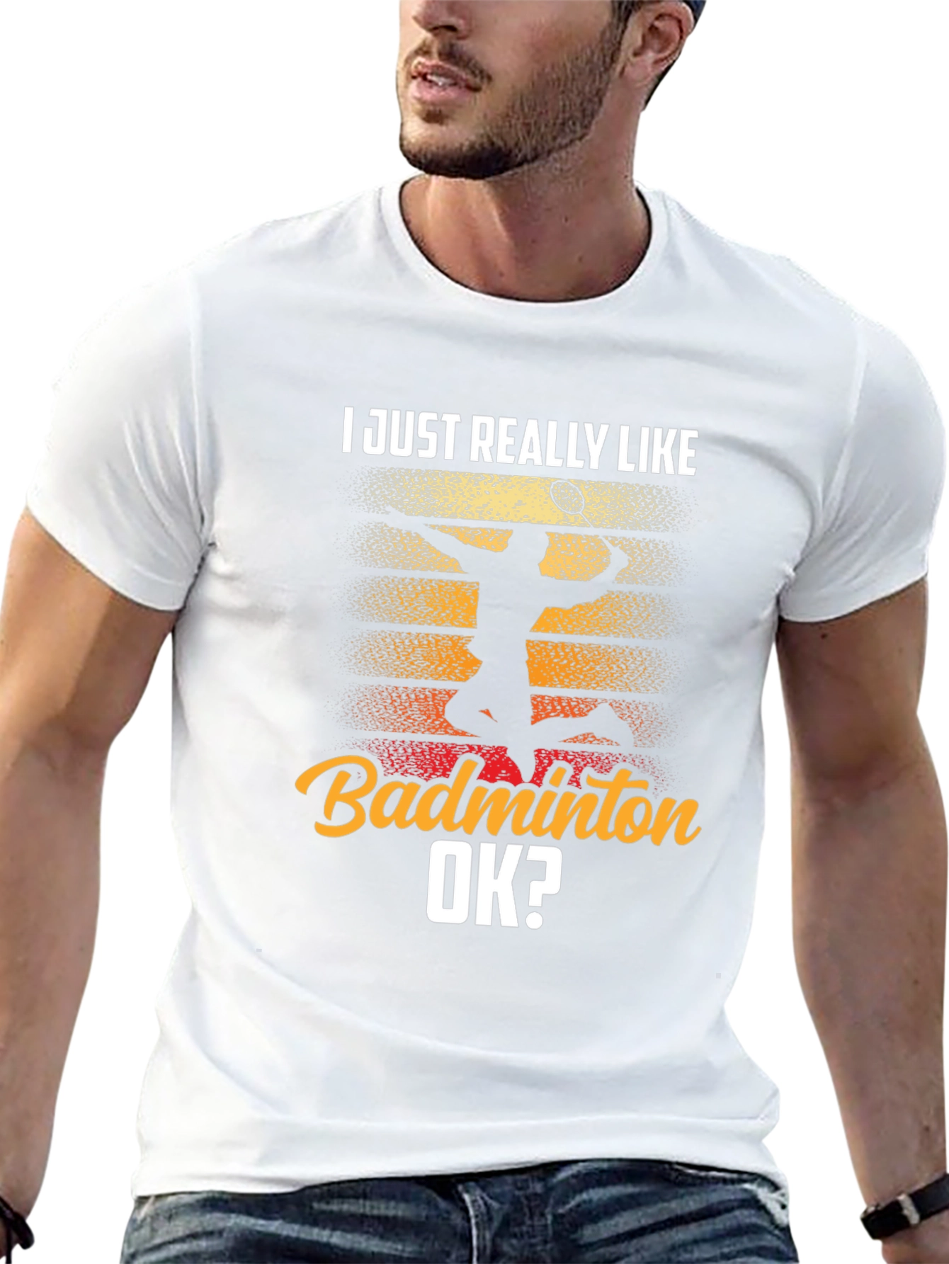 Badminton Lover T-Shirt - Funny Sports Tee