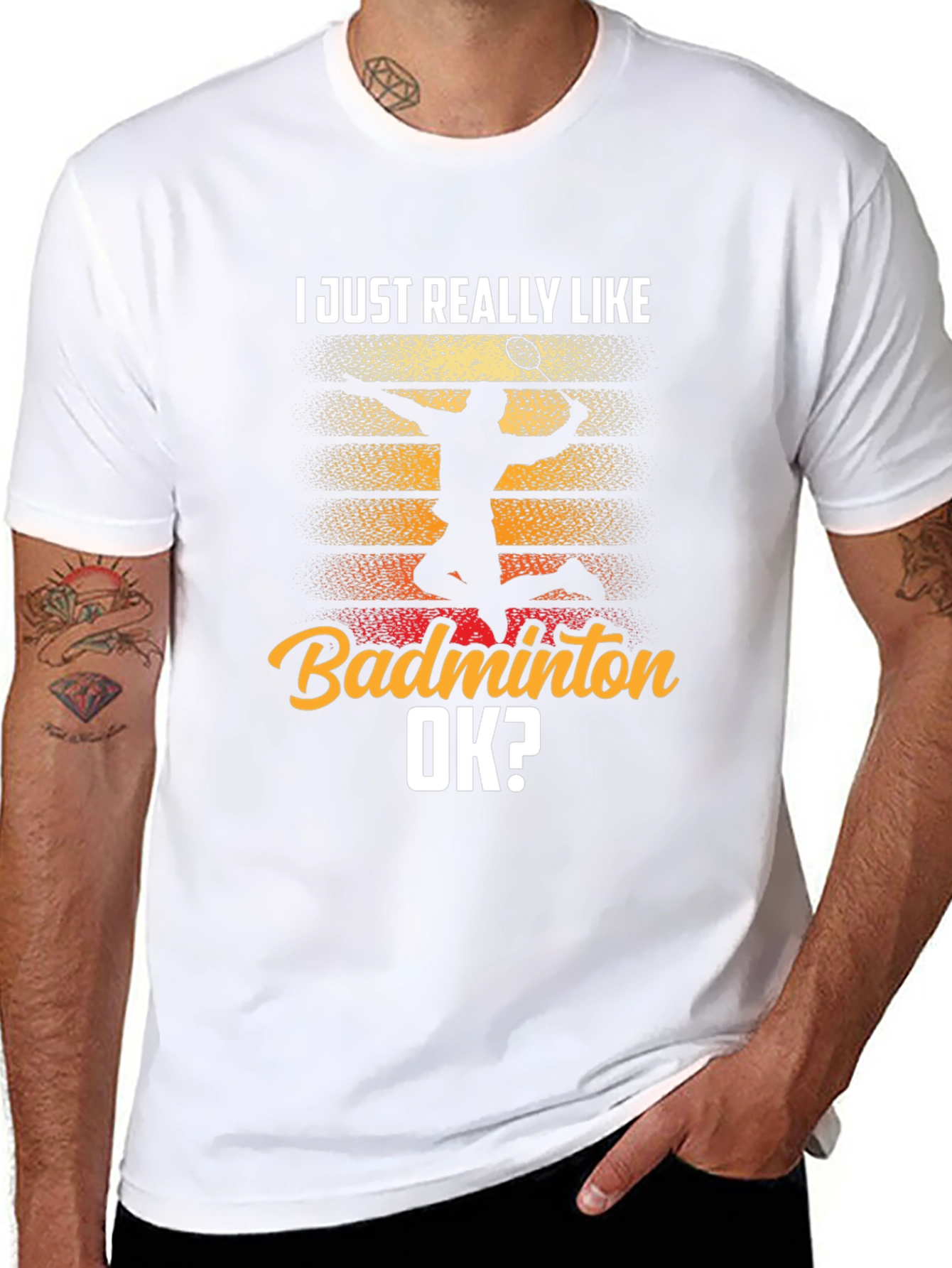 Badminton Lover T-Shirt - Funny Sports Tee